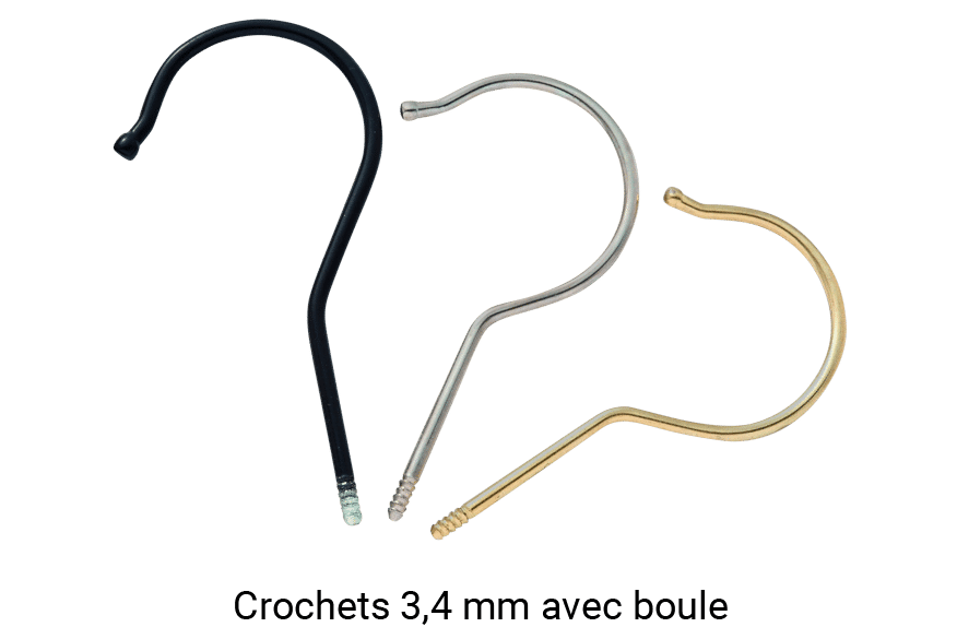 Crochets pour cintres